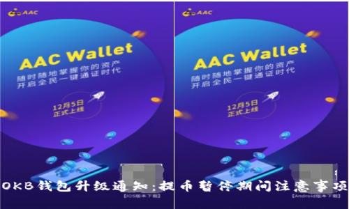 OKB钱包升级通知:提币暂停期间注意事项